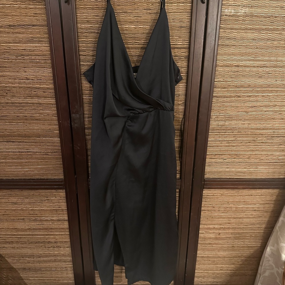 NWOT Cotton Candy La Navy Satin Dress